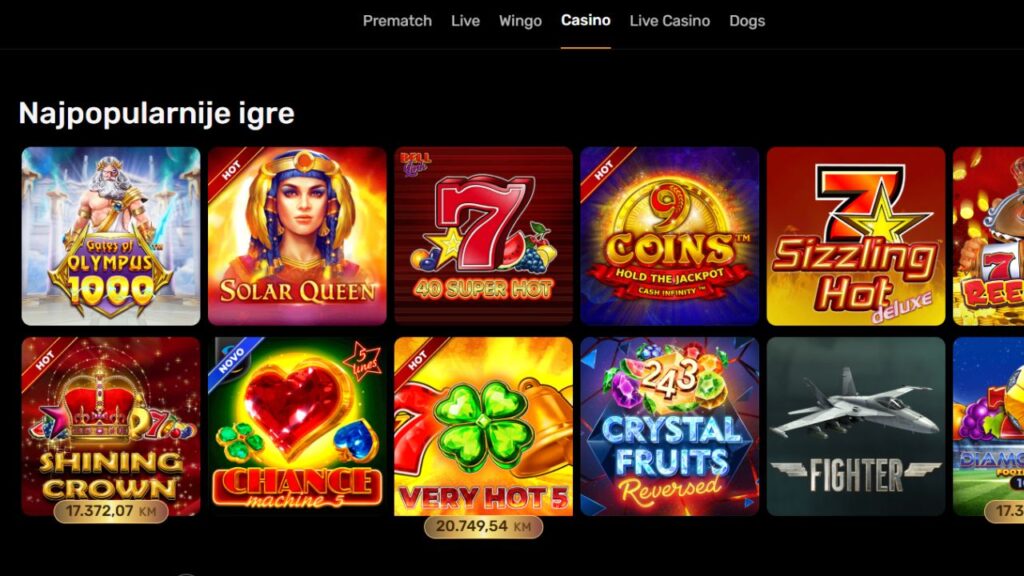 volcano bet ponuda igara