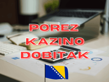 Porez na casino dobitak u BiH: Kalkulator za FBiH, RS i Brčko